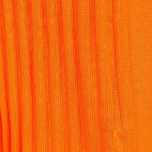 Hope Shape Orange Ribbed Turtleneck Sweater - Picture 6 of 11